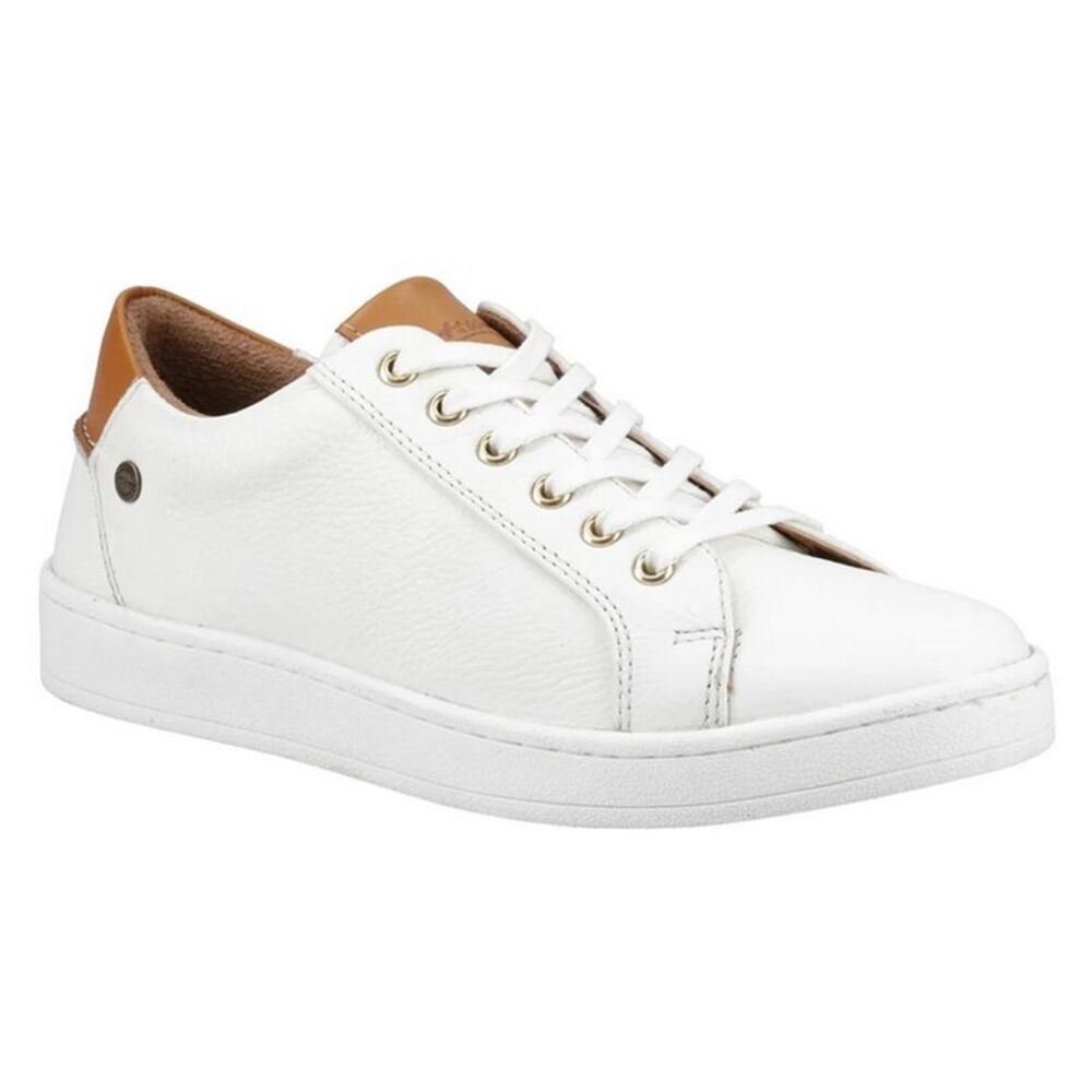 Cotswold Mens Radcot Leather Sneakers / White
